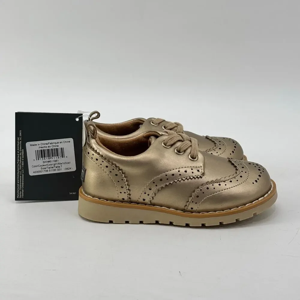 Modern Moments Gerber Girls Boys Unisex Baby Shoes Oxford Size 7
